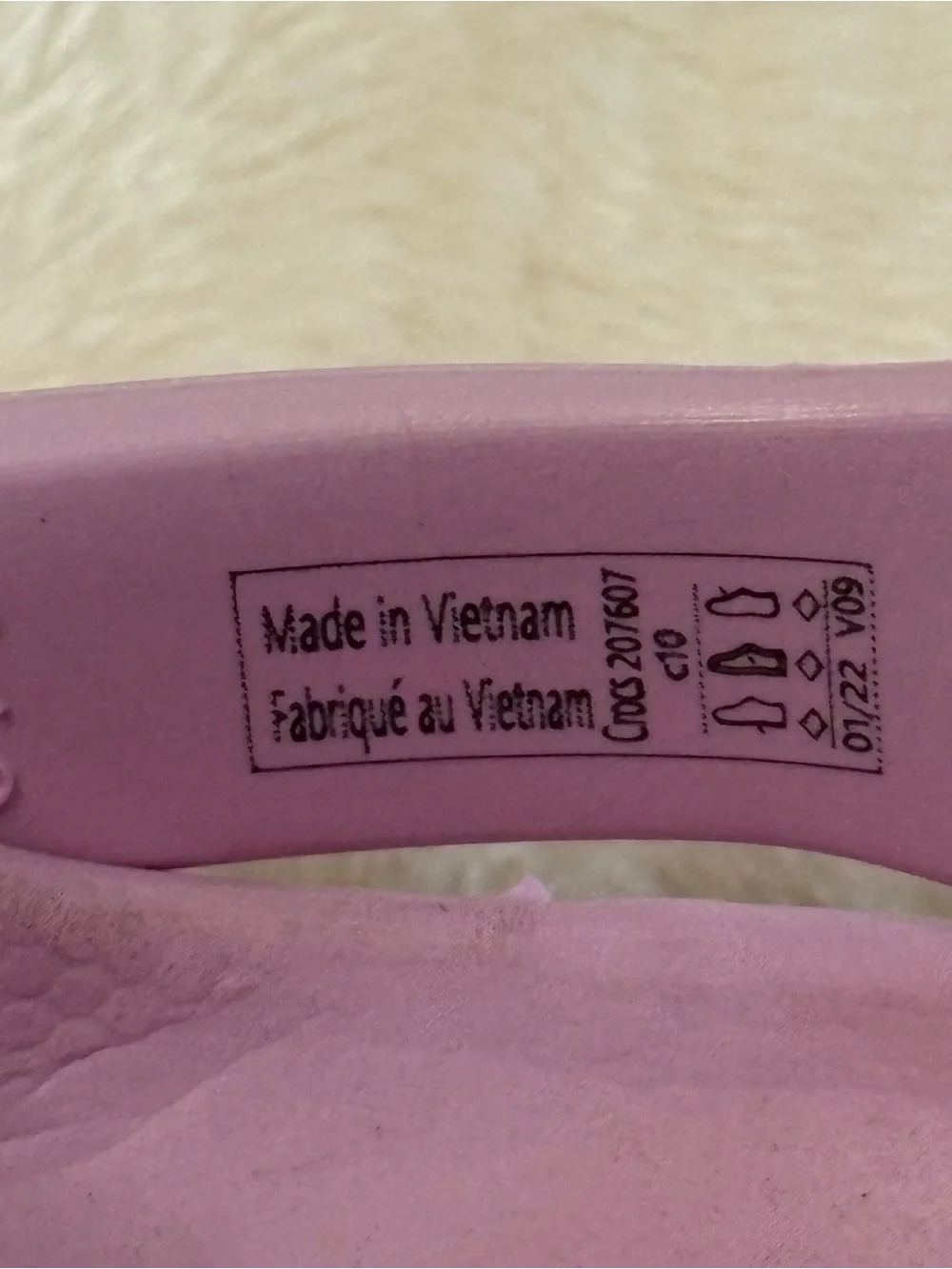 Crocs Girls Pink Crocbands Gem Band Clogs Size C10